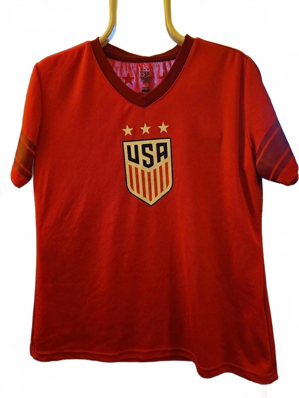 Genuine USA Women's Soccer Jersey 13 Alex Morgan, Youth Size Large EUC